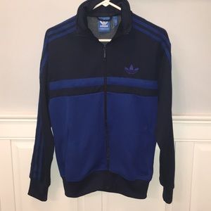 adidas originals trefoil zipup